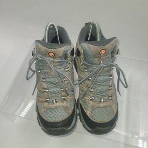 Merrell Women’s Gortex Gray and Periwinkle Performance Hiking Boots Sz7 J036328